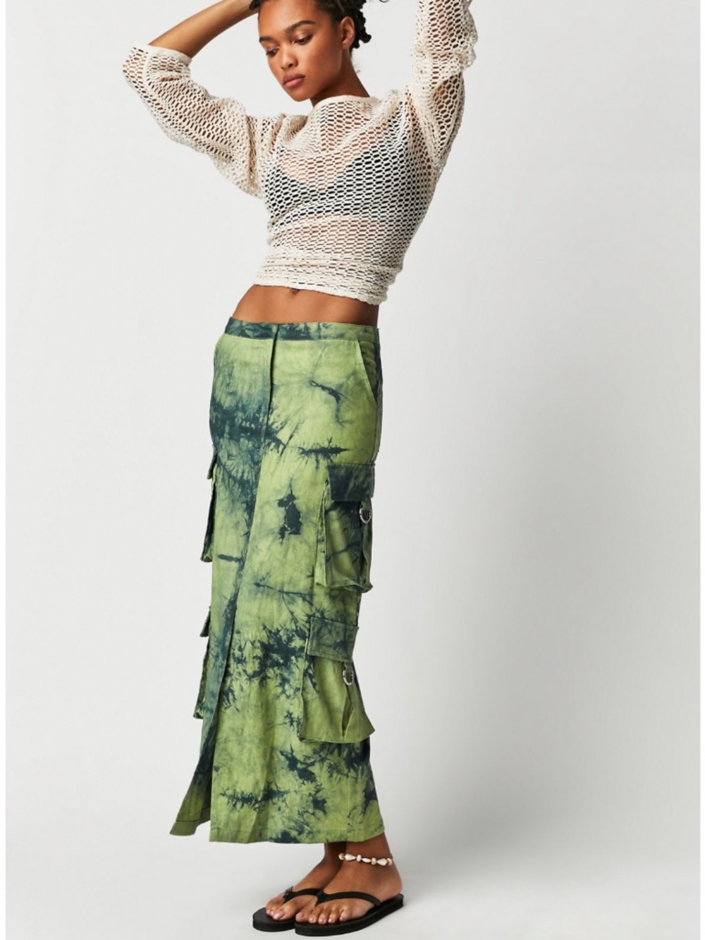 Ragged Priest (Free People) Shrub Cargo Skirt